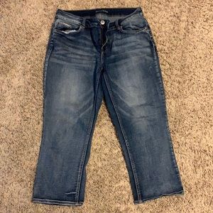 Maurices denim capris